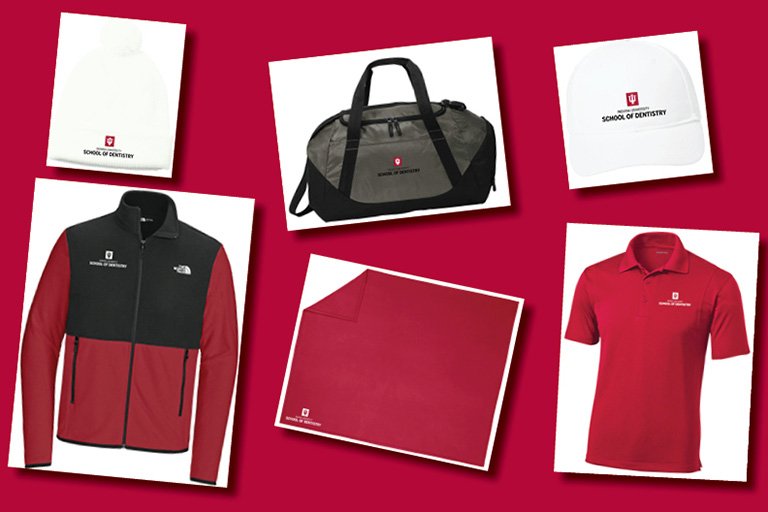 Images of items available on the alumni web store