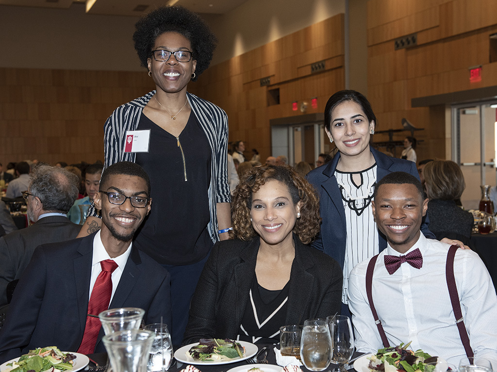 Diners at the IUPUI Elite 50 Event